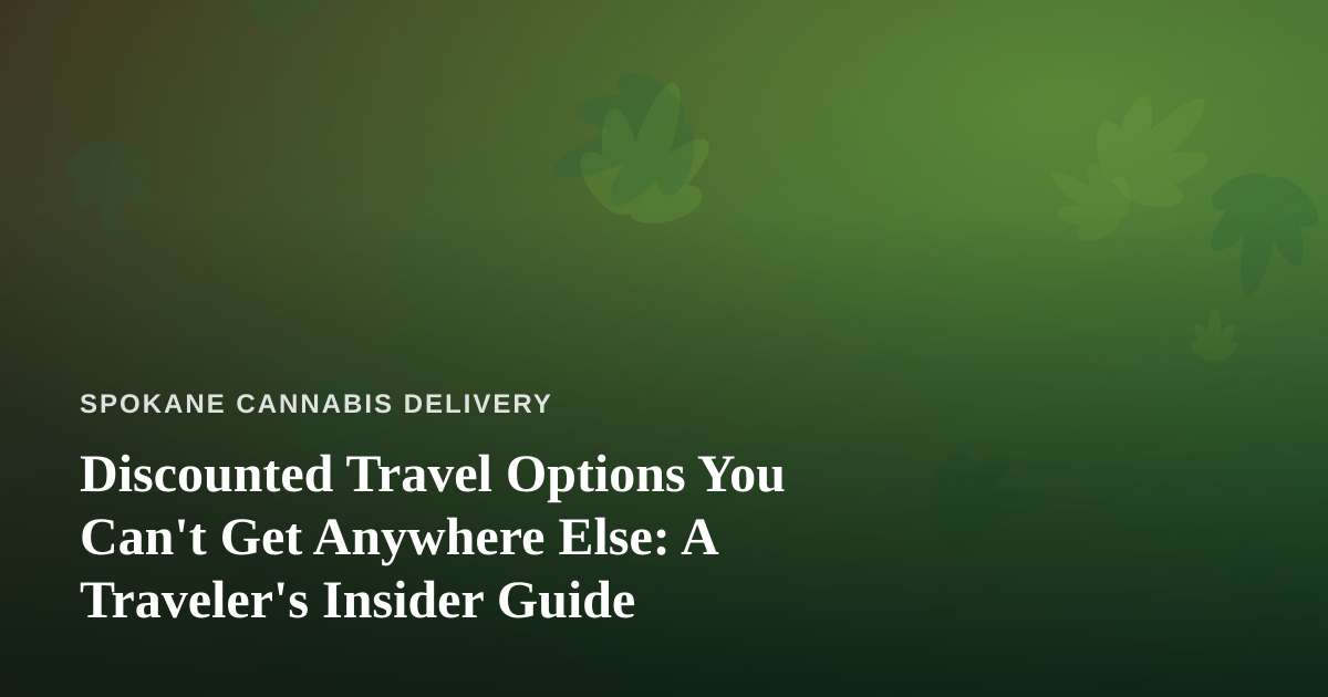 Discounted Travel Options You Can’t Get Anywhere Else: A Traveler’s Insider Guide